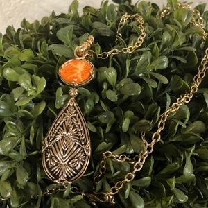 Studio Barse Coral and Turquoise Necklace